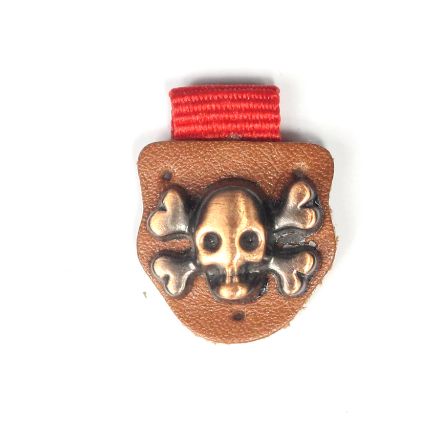 Leather and  Metal Badge for Semi Stitched Suits Design for Men ! Premium Quality