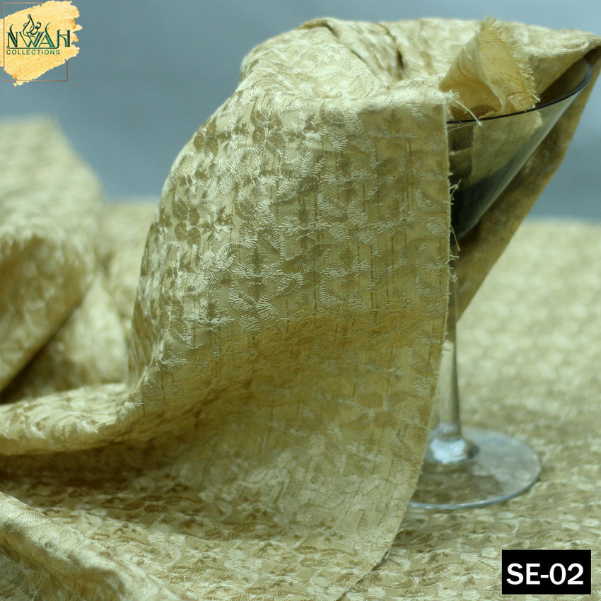 silk thread embroidery waiscoat by Qabool Hai