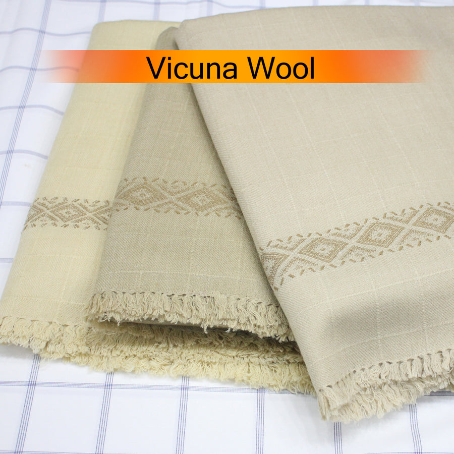 Vicuna Wool Luxury Check