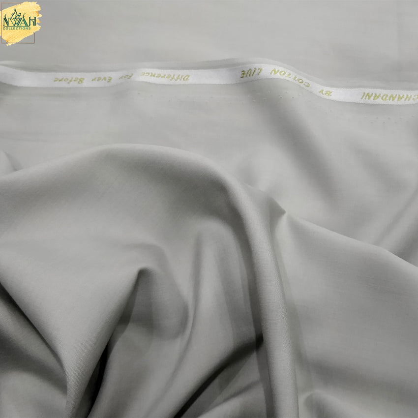 Blanded soft wash&wear cotton-L-ive brand unstitch fabric for men