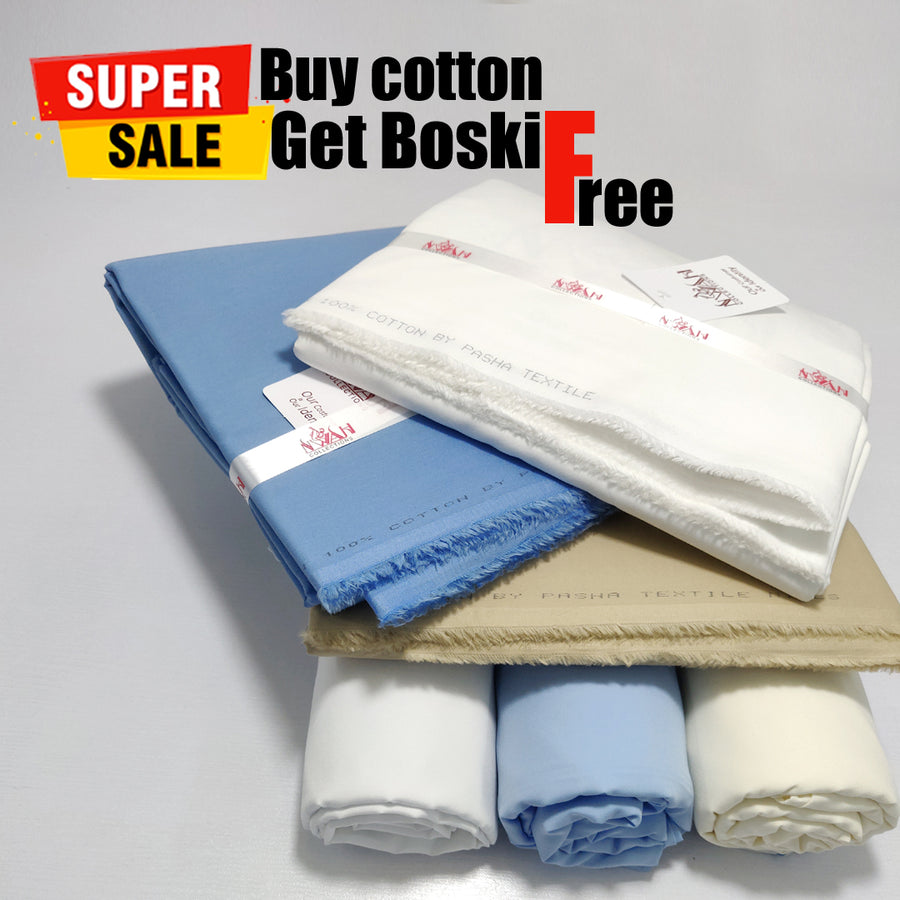 Buy Cotton Get Boski Free