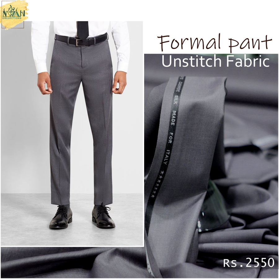 Formal pant unstitch imported fabric for men