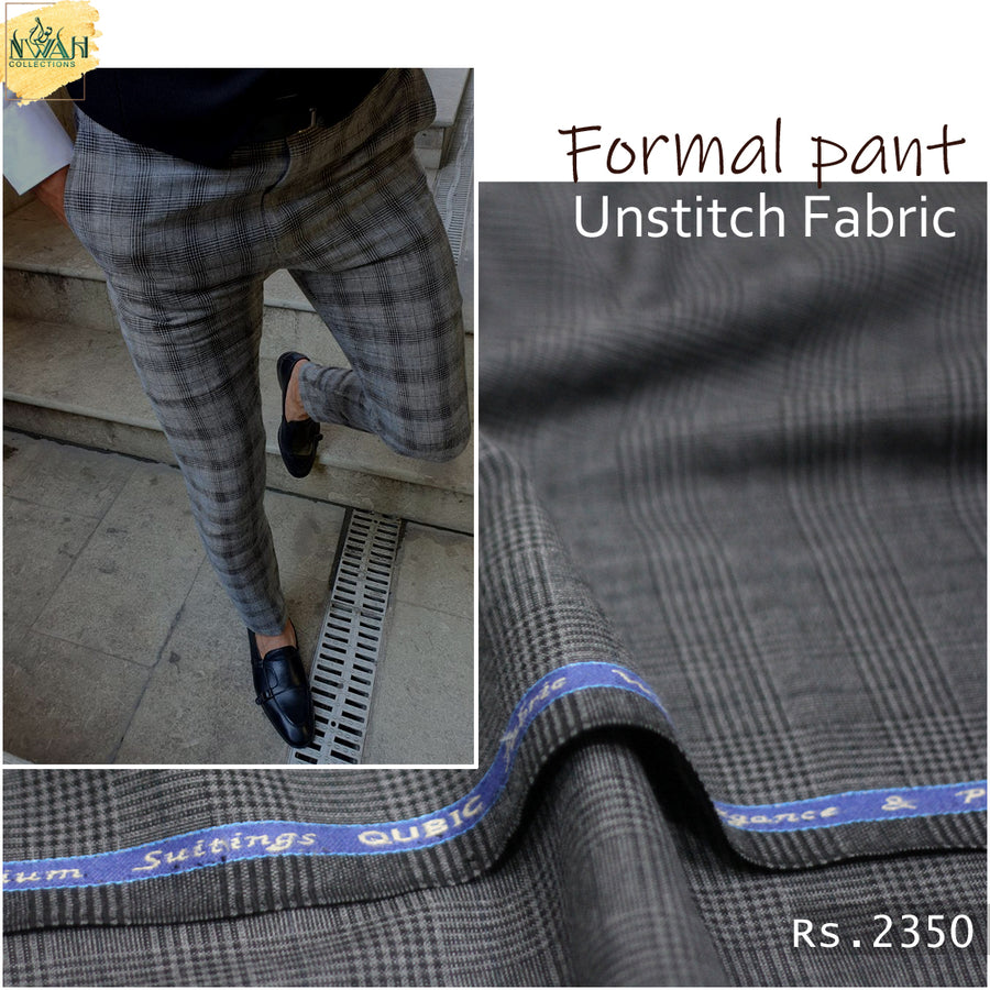 Formal pant unstitch imported fabric for men