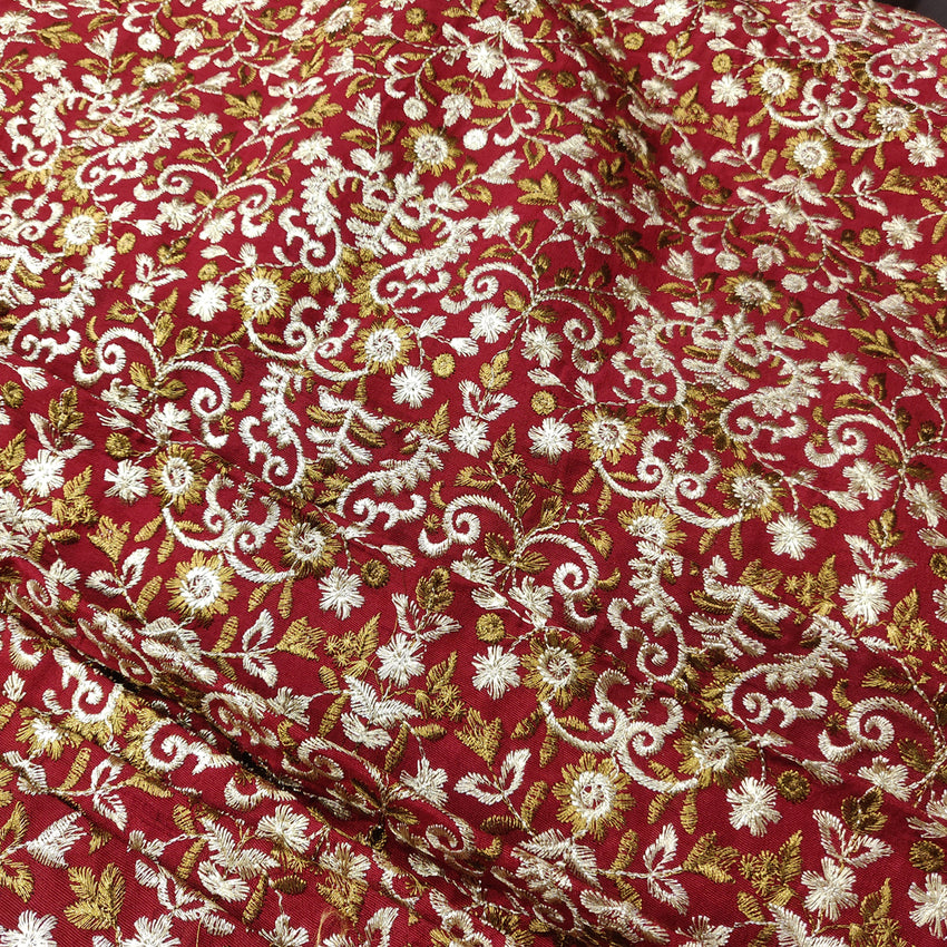 silk tilla embroidery designs